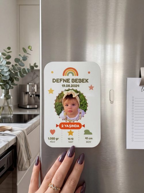 18 Adet Rainbow Model Buzdolabı Magneti